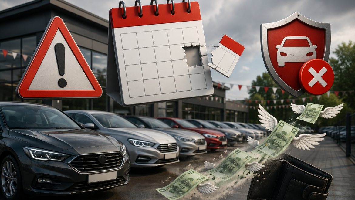 Kary UFG za brak OC w 2026 roku — ile zapłaci komis za dzień przerwy?